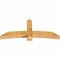 Ekena Millwork Bellingham Rough Sawn Timber Gable Bracket, Western Red Cedar, 72"W x 30"H x 6"D x 6"F, 10/12 Pitch GBW072X30X0606BEL00RWR - alternate 5